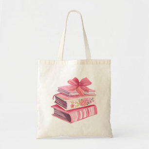 Tote Bag Boish rose aquarelle arc lire amour girly