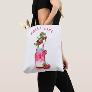Tote Bag Boisson Cool de jus de fruits frais sucrés - Fête
