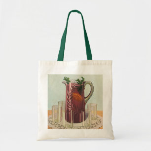 Tote Bag Boissons et breuvages vintage, pichet de sangria