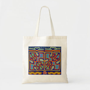Tote Bag Boîte à musique indienne Kuna - San Blas Mola