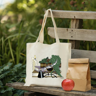 Tote Bag Boîtes de sommeil vertes Dragon