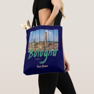 Tote Bag Bologne Émilie-Romagne Italie souvenir vintage