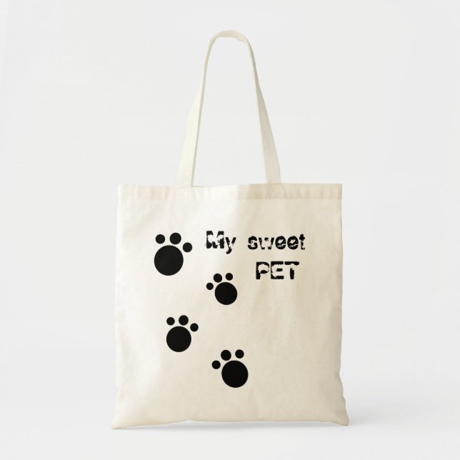 Tote Bag Bolsa Tote My Sweet PET (Devant)