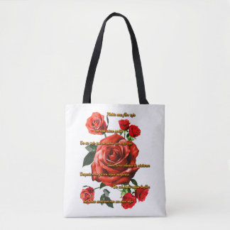 Tote Bag Bolso Rosas Rojas
