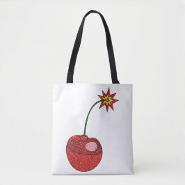 Tote Bag Bombe cerise parties scintillant