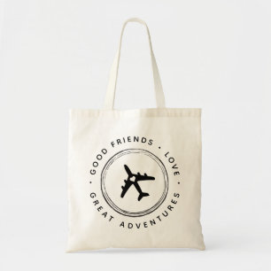 Tote Bag Bon Amis Grandes Aventures Voyage