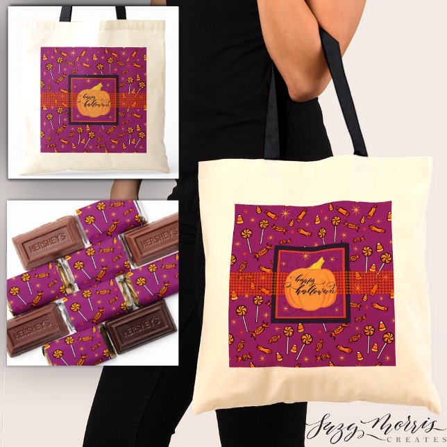 Tote Bag Bonbon d'Halloween (Créateur téléchargé)