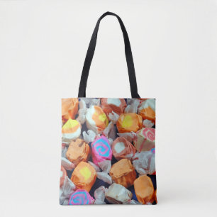 Tote Bag Bonbons taffants colorés