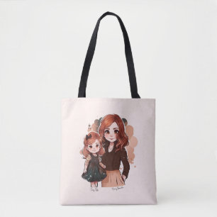 Tote Bag Bond adorable maman et fille (2)