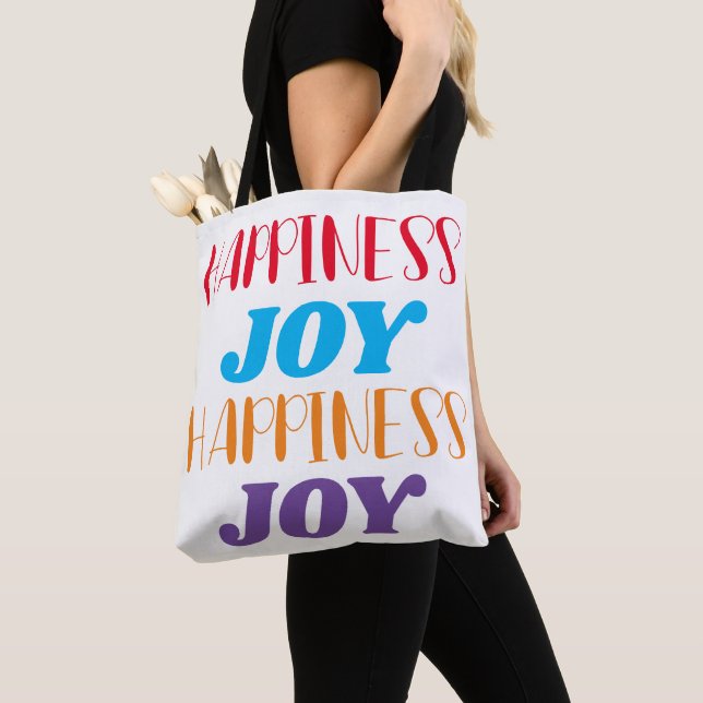 Tote Bag Bonheur Joy Fourre-tout (De près)