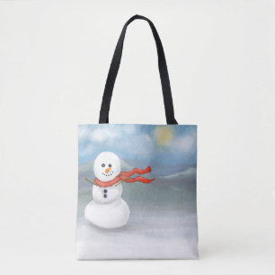 Tote Bag Bonhomme de neige