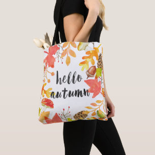 Tote Bag Bonjour automne