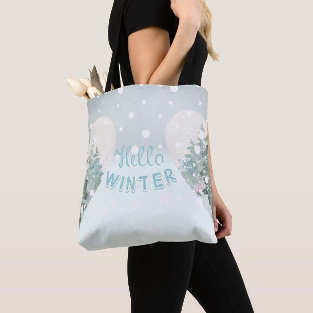 Tote Bag Bonjour hiver (De près)