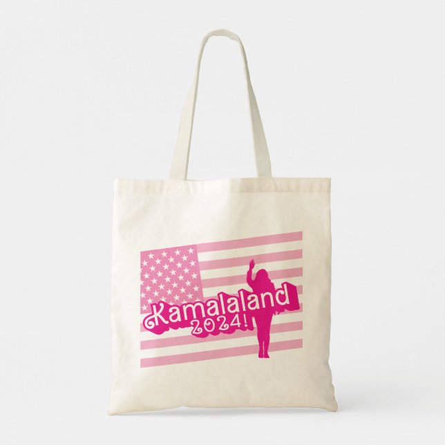 Tote Bag "Bonjour Kamala" - Budget Fourre-tout (pas de slog (Dos)