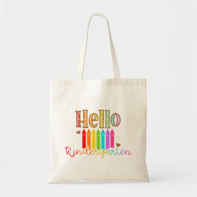 Tote Bag Bonjour maternelle (Devant)