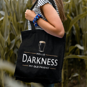 Tote Bag Bonjour obscurité, mon vieil ami, drôle de St Patr