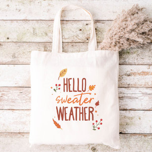 Tote Bag Bonjour Sweat Météo