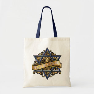 Tote Bag Bonne Hanoukka Star de David