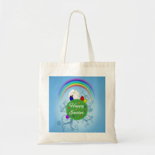 Tote Bag Bonne planète colorée de Pâques