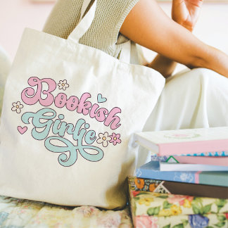 Tote Bag Bookish Girlie