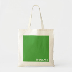 Tote Bag Boomslang green color
