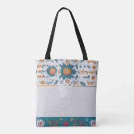 Tote Bag Bordure florale