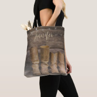 Botte de cowboy de l'Ouest Monogramme de grange ru