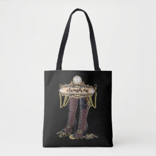Tote Bag Bottes de mode Steampunk