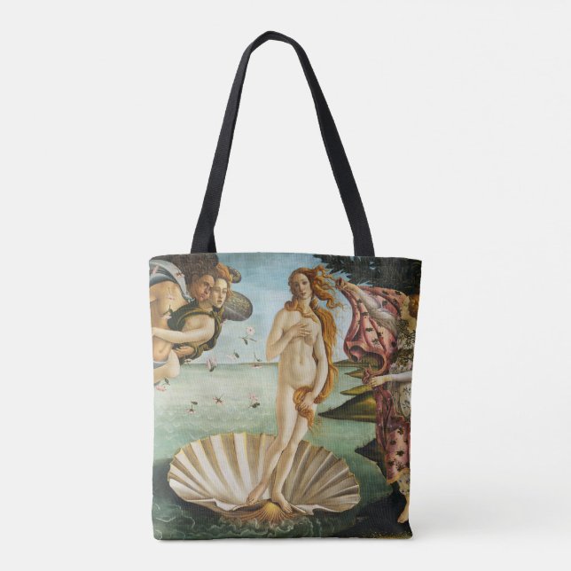 Tote Bag BOTTICELLI - La naissance de Vénus 1483 (Dos)