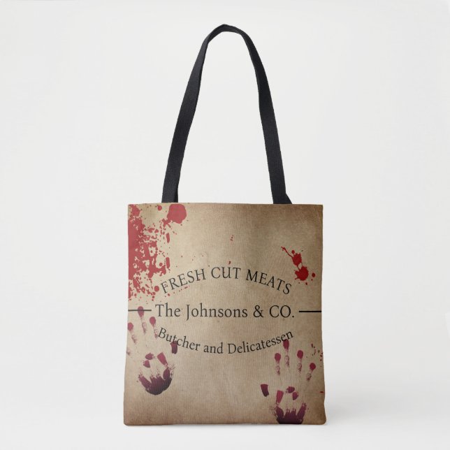 Tote Bag Boucher personnalisé déplaisant (Devant)