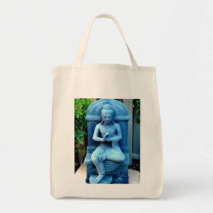 Tote Bag Bouddha bleu Fourre-tout