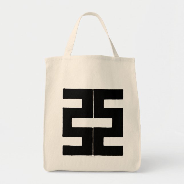 Tote Bag Bouddhisme : Double hache (Devant)