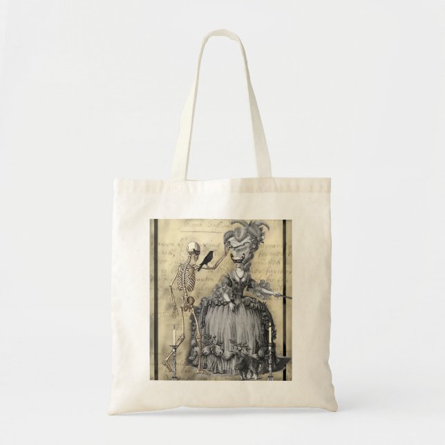 Tote Bag Boule de mascarade de Halloween (Devant)