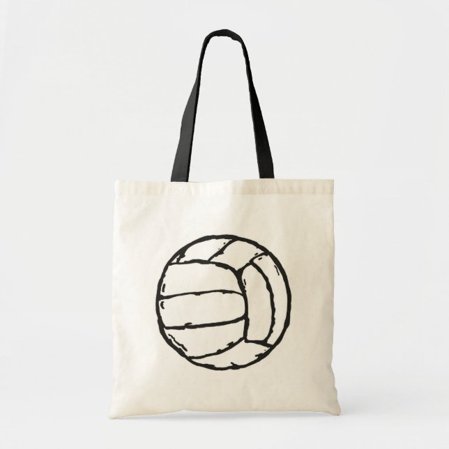 Tote Bag Boule de volleyball (Devant)