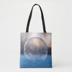 Tote Bag Boule en verre transparent