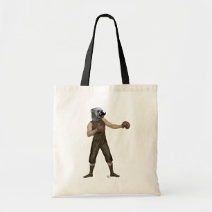 Tote Bag Bouledogue complètement 2 de boxe