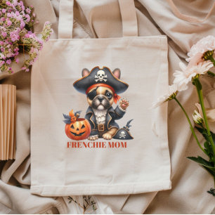 Tote Bag Bouledogue français pirate Halloween Frenchie Mama
