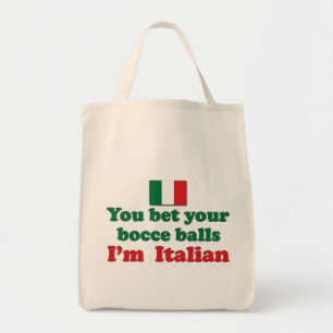 Tote Bag Boules de Bocce d'Italien