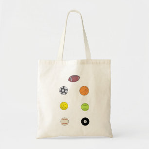 Tote Bag Boules de sport