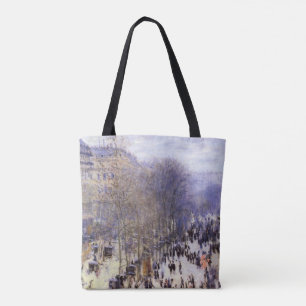 Tote Bag Boulevard des Capucines par Claude Monet, Art nouv