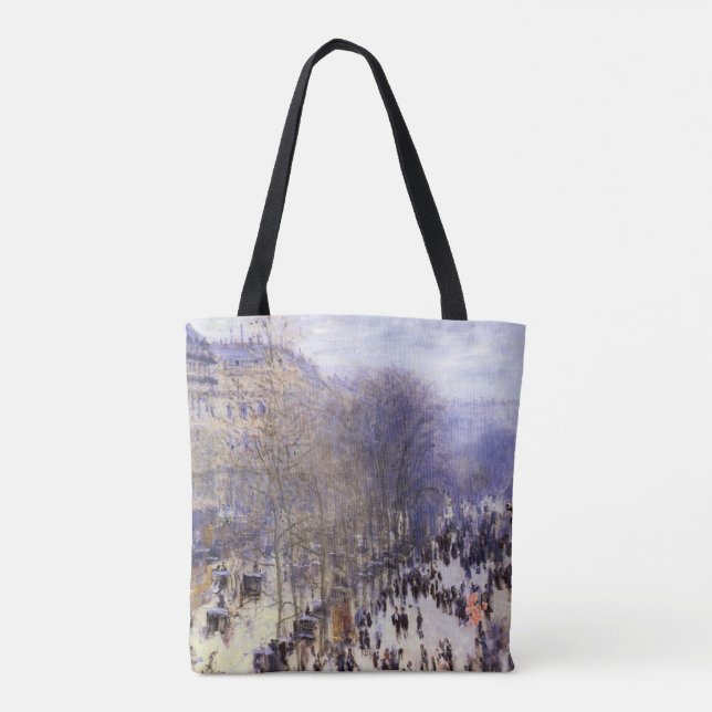 Tote Bag Boulevard des Capucines par Claude Monet, Art nouv (Dos)