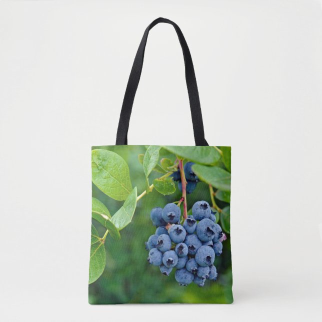 Tote Bag bouquet de bleuets (Devant)