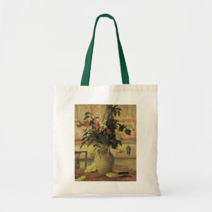 Tote Bag Bouquet de fleurs à la fenêtre par Maxine Maufra