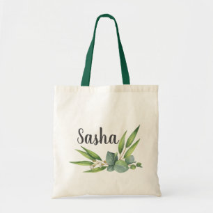 Tote Bag Bouquet Eucalyptus Foliage Personnalisé