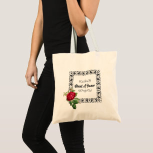 Tote Bag Bourgogne Rose Maid of Honor Don