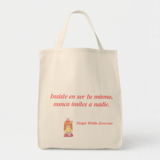 Tote Bag Bourse avec phrase d'auto-estime