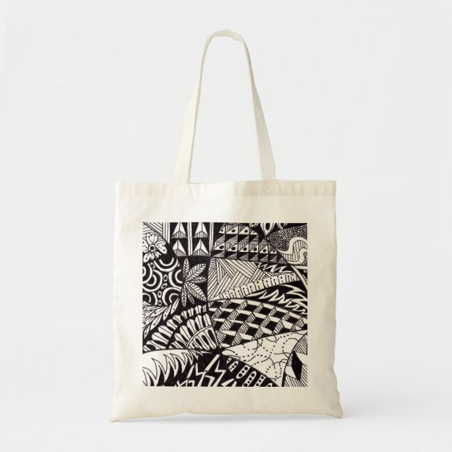 Tote Bag Bourse d'achats réutilisable (Devant)