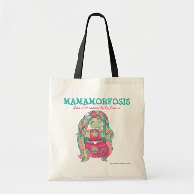 Tote Bag Bourse de toile de Mamamorfosis (Devant)