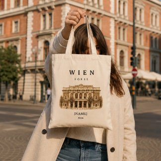 Tote Bag Bourse de Vienne personnalisée | Nom & Année