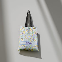 Bouteille Papillon bleu Personnalisé